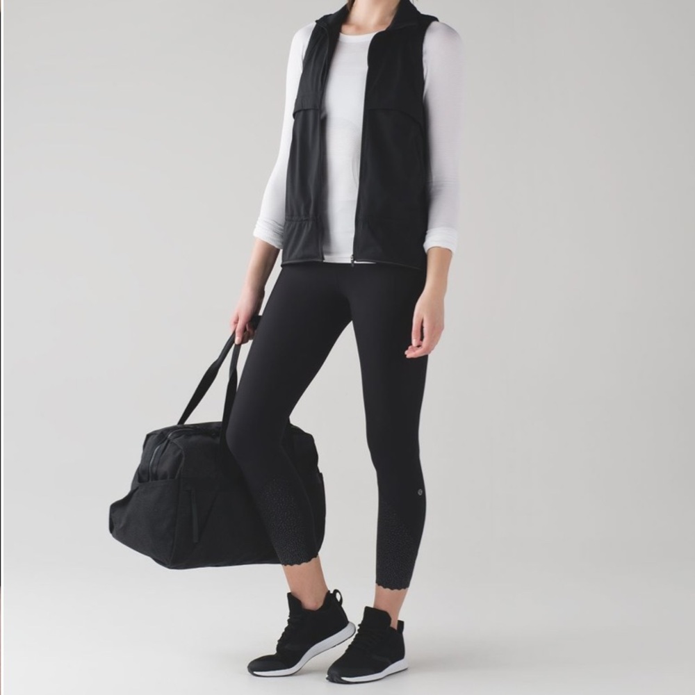 lululemon Tight Stuff Tight ll Black Leggings size 6